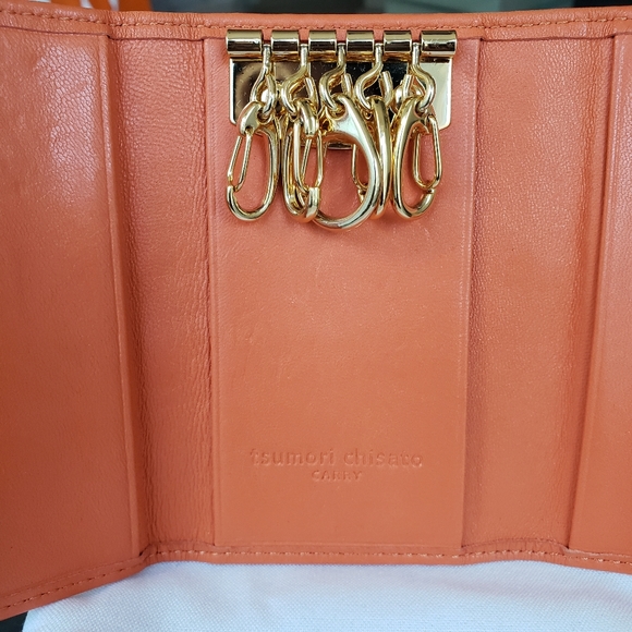 Tsumori Chisato Carry Orange Key Holder Authentic - Picture 9 of 11